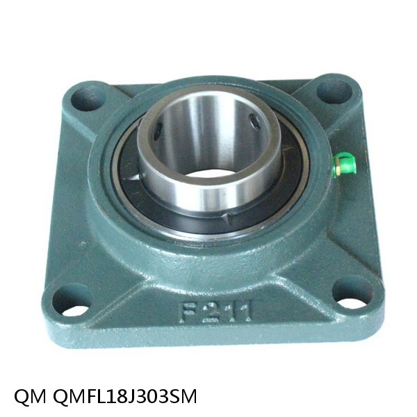 QM QMFL18J303SM Flange-Mount Roller Bearing Units