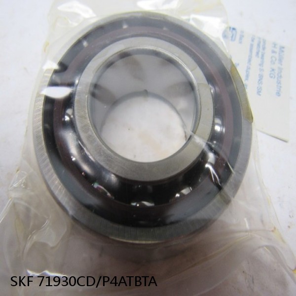 71930CD/P4ATBTA SKF Super Precision,Super Precision Bearings,Super Precision Angular Contact,71900 Series,15 Degree Contact Angle