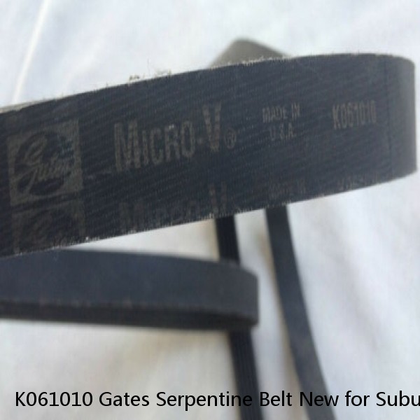 K061010 Gates Serpentine Belt New for Suburban SaVana Range Rover GMC Yukon Land