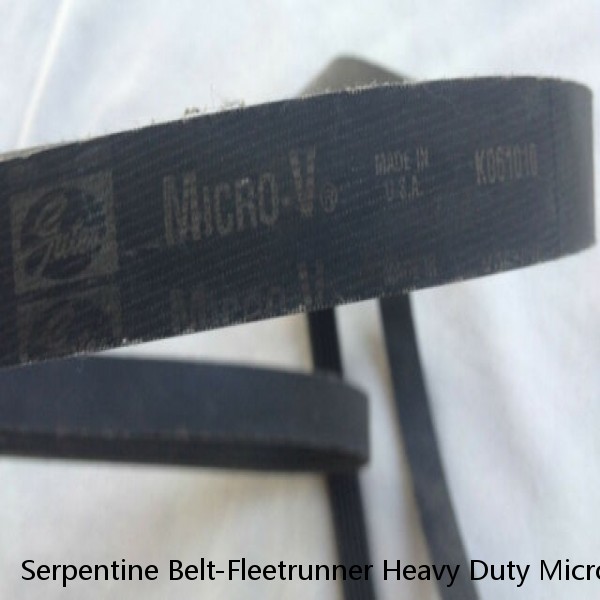 Serpentine Belt-Fleetrunner Heavy Duty Micro-V Belt Gates K061010HD